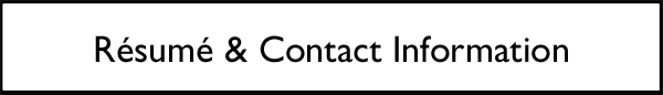 Resume and Contact Information Banner