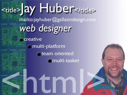 Personal Promo Piece