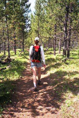 On the Blackmore Lake Trail